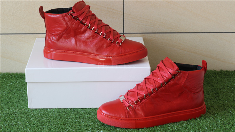 Balenciaga Arena Leather Red